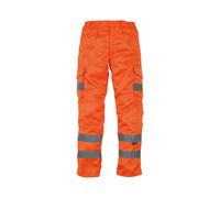 Yoko Pantaloni da carico in policottone Hi-Vis Uomo HV018T/3M - Pantaloni in pol