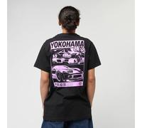 Mister Tee Mt3809-yokohama Race Tee T-Shirt, Nero, M Uomo