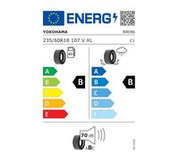 Yokohama ADVAN V61E XL LHD BSW 235/60 R18 107 V EXTRALOAD