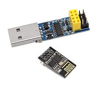 Yokomu Adattatore da USB a ESP8266 Breakout CH340C ESP-01 ESP-01S Prog WiFi Prog Programmatore Downloader con circuito di download automatico di reset