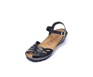 Yokono Sandali con Zeppa Monaco 003 Nero