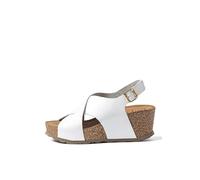 Yokono Sandalo con Zeppa Bianco BARI-263