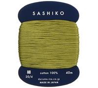 Yokota Daruma Sashiko Filo singolo e variegato colore (Warbler, carta sottile 40 m)