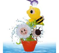 Yokuni Giochi Bagnetto Neonato 1 2 Anni,Giochi Bambini 1 2 3 4 Anni,Giochi Vasca da Bagno Bambini, Giochi per Bagnetto, Non Richiede Batterie (Ape)