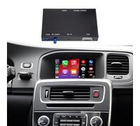 YolanAuto Carplay Android Auto Wireless per Volvo V40 V60 XC60 S60L S80 Series 2015 - 2019 7 pollici, kit di retrofit Carplay supportato auto wireless Android, Mirrorlink, GPS Navigation Telecamera