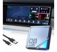 YolanAuto PRO Carplay Ai Box per BMW Android 13, 8 + 128 GB, 8 Core Multimedia Video Box, supporta Android Auto OTA, aggiornamento SIM&TF, Netflix online, YouTube, Disney+, Hulu, TikTok, Live Sports e