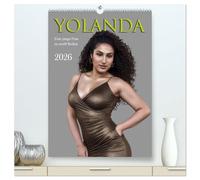 Yolanda, eine junge Frau in zwölf Rollen (hochwertiger Premium Wandkalender 2026 DIN A2 hoch), Kunstdruck in Hochglanz: Die Facetten einer schönen Frau