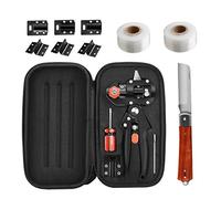 Yolando Forbici da Innesto Kit, 2 in 1 Professionale Giardino Innesto Kit per Efficiente Potatura e Innesto per Alberi da Frutto/Ramo, con Nastri per Innesto, Coltello da Innesto e Lame di Ricambio