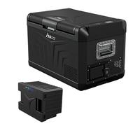 Yolco GCX37 - Contenitore refrigerante a compressore nero con batteria modulare Yopower SC4B,