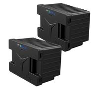 YOLCO SC4B - Confezione da 2 batterie da 15.600 mAh - Potenza portatile per scatole frigo da 12 V/230 V, ricaricabili e compatibili con le scatole di raffreddamento a compressore Yolco