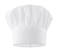 Yolev Cappello da Cuoco Cappello da Chef Uomo Cucinare Articoli Divisa Cuoco Uomo per Feste da Forno Cucina per la Casa Ristorante Scolastico