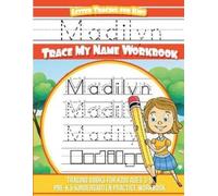 Yolie Davis Madilyn Letter Tracing for Kids Trace my Name Workbook (Tascabile)