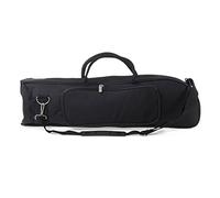 YolieraArt Borsa per tromba, tessuto Oxford con cotone, impermeabile, leggera, morbida protezione dai graffi, doppia chiusura, tasca extra, manico portatile e tracolla