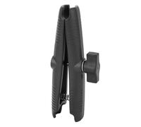 YolieraArt Braccio a doppia presa a braccio lungo in lega di alluminio da 17 cm e 17 cm, ricambio per componenti sferici da 25 mm e 25 mm, con estremità a doppia presa per un montaggio versatile