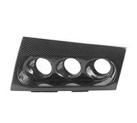 YolieraArt Carbon Fiber Dashboard Gauge Cover Panel, 3K Glossy Trim Replacement for Mitsubishi Lancer Evolution X 2008 to 2012 (LHD)