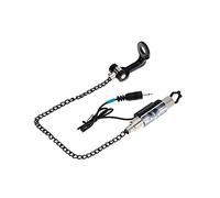 YolieraArt COONOR - Allarme da pesca in ferro, indicatore illuminato a LED, clip regolabile, spina da 2,5 mm per tutti gli allarmi, 4 colori chiari, ideale per gli appassionati di pesca (blu)