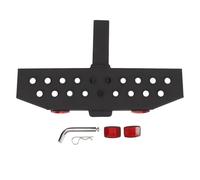 YolieraArt Heavy Duty Hitch Step, 600lbs Capacity, 2in Receiver, Steel Construction with Five eighths Inch Pin and Reflective Strip, for SUV Truck RV Van
