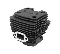 YolieraArt Kit pistone cilindro motosega 4 cm, parte di ricambio in lega di alluminio per 143R, facile da installare, set di riparazione del motore ad alta durezza per un uso a lungo termine