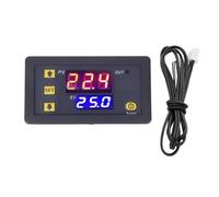 YolieraArt Modulo regolatore di temperatura digitale, interruttore termostato di precisione, mini scheda di controllo della temperatura, display digitale per letture chiare (110 V-220 V)