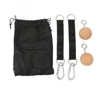 YolieraArt Pull Up Ball Grip, Anti-Slip Wooden Strength Training Grip Balls with Straps, Portable Arm and Forearm Exercise Equipment for Home Gym, Climbing, Fitness