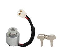 YolieraArt Starter Ignition Key Switch with Keys, Aluminium Alloy Replacement for K u b o t a TG1860G ZD18 ZD21 ZD28 Mower, Replaces O E 66101-55200
