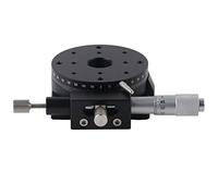 YolieraArt Tavola scorrevole lineare della fase di asse di RSP60 L R, piattaforma regolabile manualmente del micrometro con il corpo della lega di alluminio, per l'apparecchiatura di collaudo del