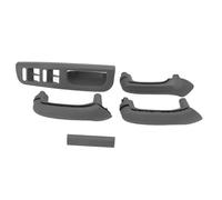 YolieraArt Window Switch Panel Bezel and Door Grab Handles Kit, ABS Interior Trim Set for V o l k swa gen Go lf Je t t a MK4 1999 to 2004 (Grey)
