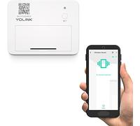 YoLink LoRa Smart Vibration Sensor; Smart Shock, Glass Break, Tamper, Rilevatore di movimento, Generatore in esecuzione, Email/SMS/Push Alerts, 1/4 Mile Open Air Range, Alexa, Hub non incluso