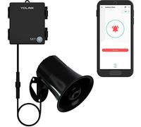 YoLink Sirena di sicurezza esterna & Smart Alarm Controller Kit - Forte 110 dB, wireless, alimentato a batteria, gamma 1/4 miglio, app Android-iOS, Alexa, Google, IFTTT, Home Assistant, Hub richiesto!