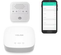 YoLink Smart Power Fail Alarm & Hub Kit, Smart Home Starter Kit con Allarme di interruzione di corrente CA, LoRa a lungo raggio, Monitoraggio remoto, Avvisi app, SMS/SMS, avvisi e-mail, IFTTT