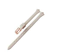 YOLIONU Per CK K4u236/K4u231 Cinturino per orologio da donna in silicone impermeabile, morbido e confortevole, accessori(Beige-Rose)