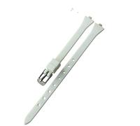 YOLIONU Per CK K4u236/K4u231 Cinturino per orologio da donna in silicone impermeabile, morbido e confortevole, accessori(White-Steel)