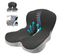 Yolispa Cojín Lumbar Silla Oficina, Respaldo Almohada Lumbar, Cuscino Ergonomico per Sedia da Ufficio, in Memory Foam Soporte Lumbar para Silla de Escritorio y Coche