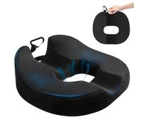 Yolispa Cuscino a Ciambella per Emorroidi, Cuscino Antidecubito per Sedia a Rotelle, Cuscini per Emorroidi, Cuscino Ciambella da Ufficio, Emorroidi Allevia Il Dolore Coccige alla Sciatica