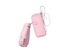 Yolispa Ombrellino da Borsa, Mini Ombrello da Tasca con Custodia, Impermeabili Portatili Ombrello Pieghevole Antivento, UPF>50+ Pioggia e Sole Piccolo Compatto Ombrello, per Donne e Ragazz