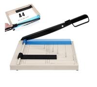 Yolispa taglierino per carta, Protezione Automatica di Sicurezza e Righello Laterale Professionale Manuale Massima Precisione