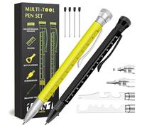 Yolistar Regalo Uomo,Penna strumento multifunzione 14 in 1,Penna multiuso,Gadget Utili Regali Papà, Festa del Papa Idee Regalo