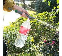 Yolluu Pompa ad aria ad alta pressione Spruzzatore manuale Regolabile, Giardinaggio Fiore Bottiglia d'acqua Twist Alternativa Ugello Bevande Bottiglie Pompa