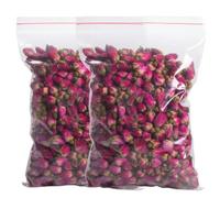 YOLNEY 200g naturale rosa boccioli di fiori secchi per bustina potpourri weing candela incenso fai da te gioielli in resina creazione di profumi-bocciolo di rosa