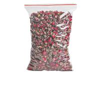 YOLNEY Boccioli di rosa rossa essiccati naturali Fiore Mini bocciolo di rosa Fai da te Weing Decorativo Weing Confetti artigianato profumato per il bagno Aromaterapia-500gr bocciolo di rosa