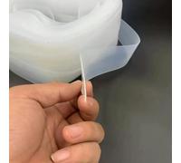 YOLNEY Striscia di tenuta in gomma siliconica solida Guarnizione resistente alle alte temperature Spessore 0,5 mm 1 mm 2 mm Larghezza 2 mm - 85 mm-0,5x10 mm-1 metro