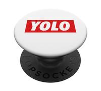 YOLO. Meme Design si vive solo una volta PopSockets PopGrip Adesivo