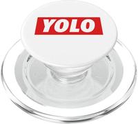 YOLO. Meme Design si vive solo una volta PopSockets PopGrip per MagSafe