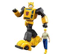 YOLOPARK Transformers G1 Bumblebee Action Figure Versione pressofuso AMK PRO Series 16 cm giocattolo articolato alto per persone dai 15 anni in su, modellino Bumblebee non convertibile