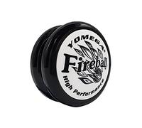 Yomega Fireball - Yoyo Transaxle reattivo Professionale, Ideale per Bambini e Principianti per esibirsi Come Professionisti Include Ben 2 Corde Extra (Nero)