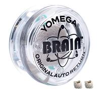 Yomega The Original Brain - Yoyo Professionale per Bambini e Principianti, Risposta reattiva Automatica Yo Yo Migliore per Fare acrobazie Incluso di Ben 2 Corde Extra (Chiaro)