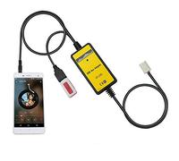 Yomikoo Adattatore di ingresso audio per auto, USB AUX CD per Toyota Corolla 2005-2011, Camry 2006-2011, Auris 2007-2011, Avensis 2003-2011, Tacoma 2004-2008