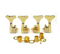 Yominerr 1 Set Chiavi di Accordatura Sigillate per Basso Elettrico Chiavette Accordatrici Teste di Macchina Pulsanti Parti per Chitarra 2 Sinistra + 2