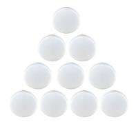 Yominerr 10PCS Luce A Soffitto A Incasso A LED 9W Base GX53 Ad Alta Efficienza Energetica, Facile da Installare per Armadi, Soffitti, Vetrine B