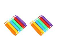 Yominerr 2,9 cm Confezione Tubo LED Decompressione Tubo Telescopico Sfiato LED Luce Tubo Acqua Scatola Colorata 12 Pezzi Colori